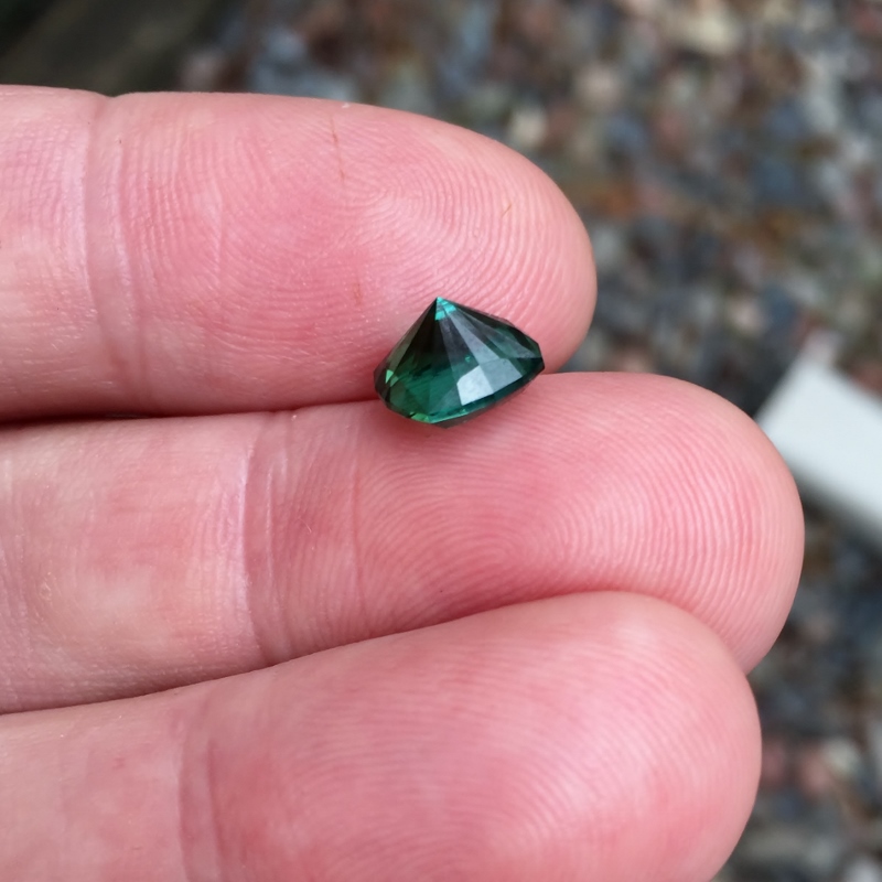 USA Cut Blue Green Tourmaline Namibia 2.83 ct GL Litnon.com