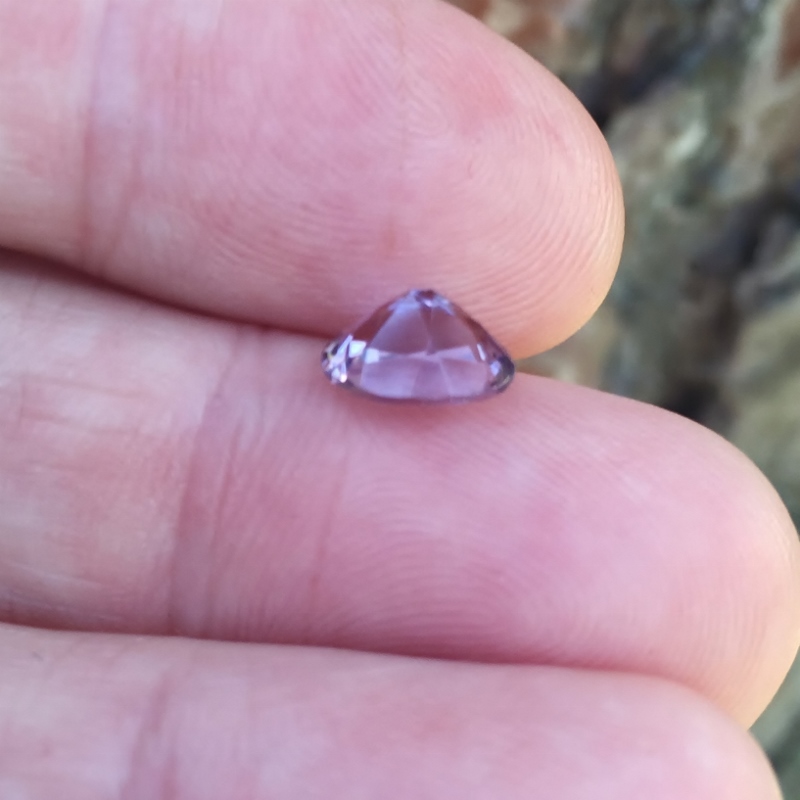 Top Cutting Rose de France Amethyst Brazil 1.53 ct  Litnon.com