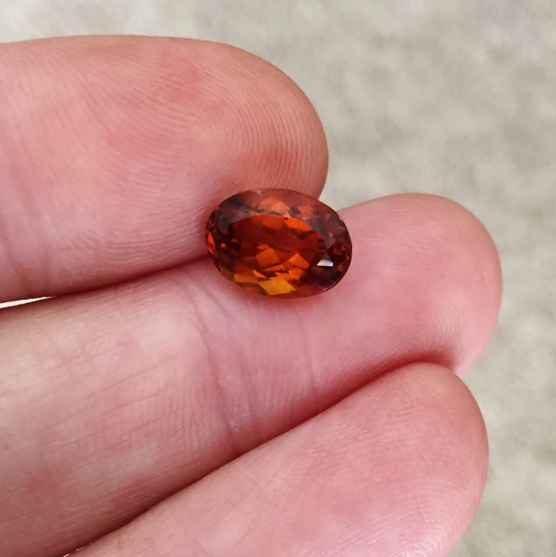Old Stock Natural Madeira Citrine Brazil 3.32 ct  Litnon.com