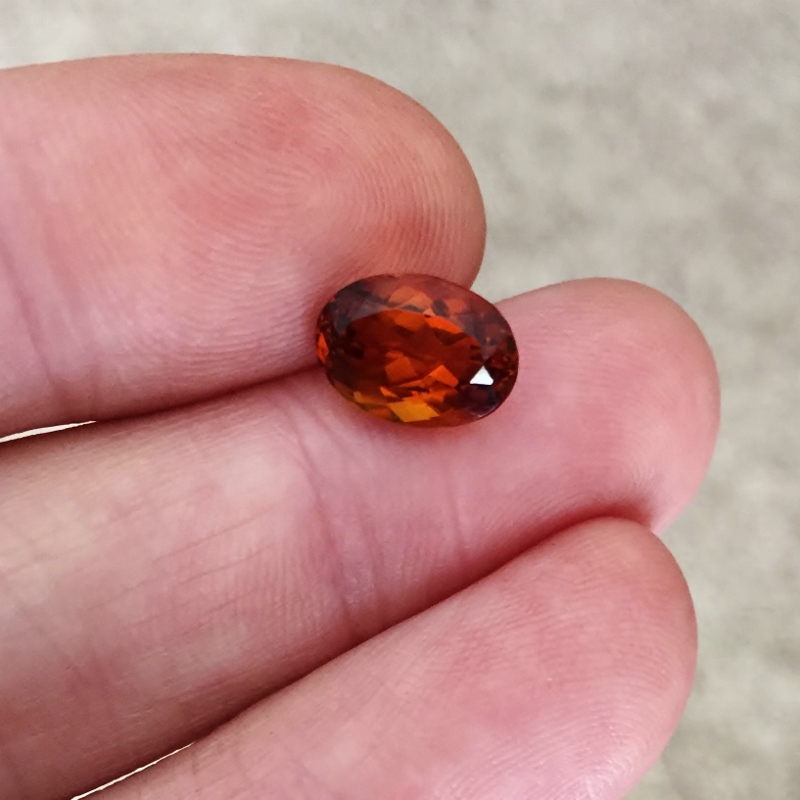 Old Stock Natural Madeira Citrine Brazil 3.32 ct  Litnon.com
