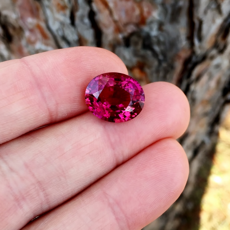 Big Rich Color Pink Tourmaline Nigeria 9.37 ct  Litnon.com