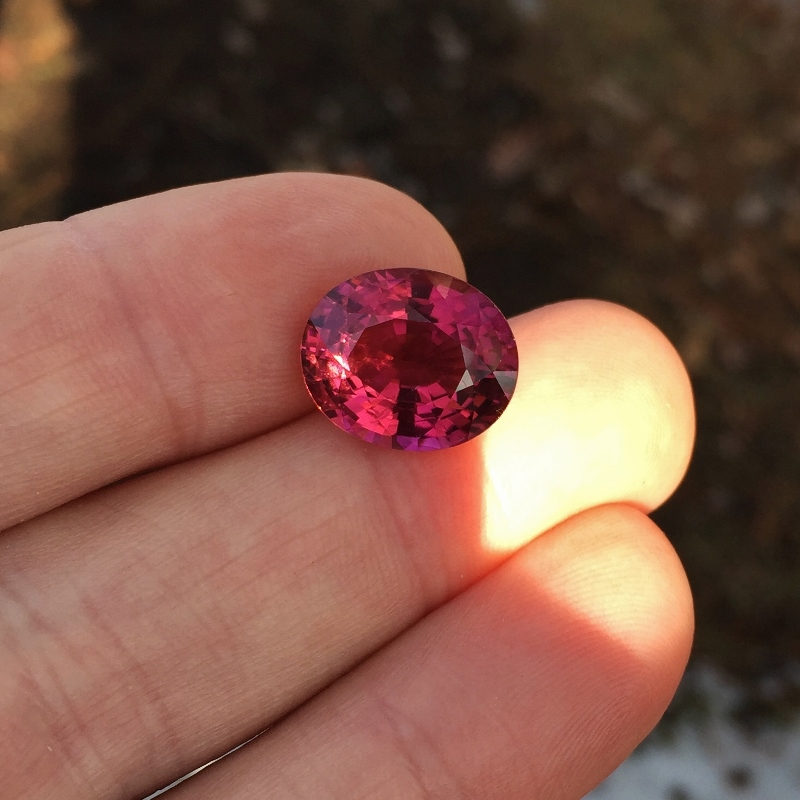 Big Rich Color Pink Tourmaline Nigeria 9.37 ct  Litnon.com