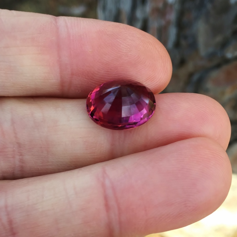 Big Rich Color Pink Tourmaline Nigeria 9.37 ct  Litnon.com