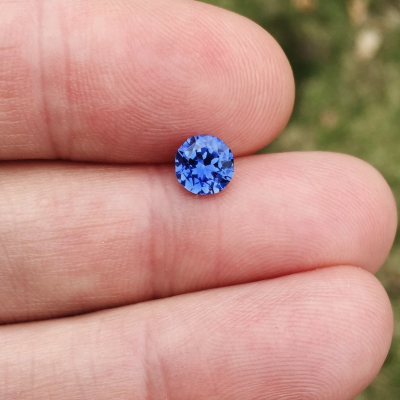 AGL Certified Unheated Fine Blue Sapphire Sri Lanka 1.32 ct  Litnon.com