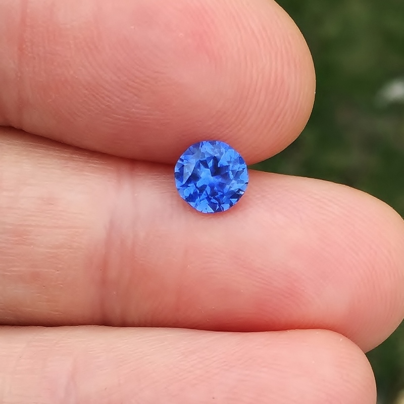 AGL Certified Unheated Fine Blue Sapphire Sri Lanka 1.32 ct  Litnon.com