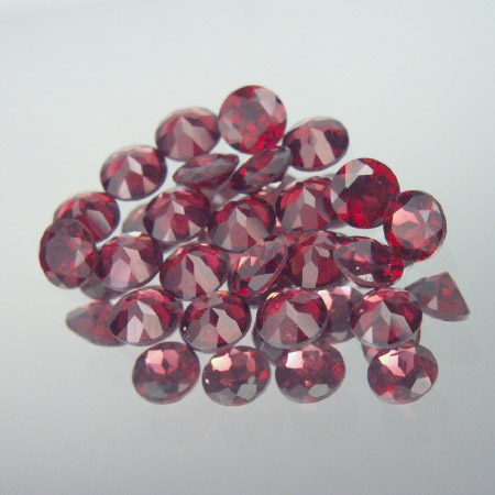 Calibrated Mozambique Garnet Rounds 14.27 ct  Litnon.com