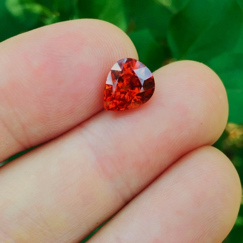 Classic Color Natural Spessartite Garnet Nigeria 4.18 ct  Litnon.com