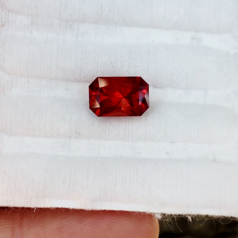 USA Cut American Gem Orange Red Oregon Sunstone 3.06 ct GL Litnon.com