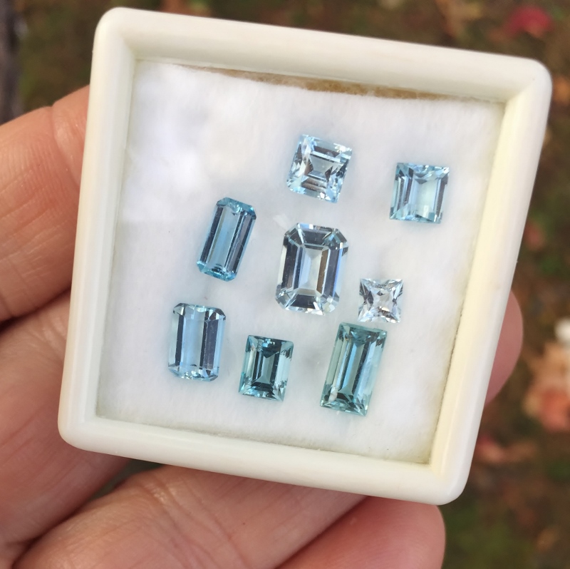 Natural Blue Aquamarine Lot Brazil 5.32 ct  Litnon.com