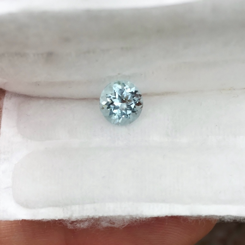 Bright and Pretty Natural Brazil Aquamarine 1.15 ct GLI  Litnon.com