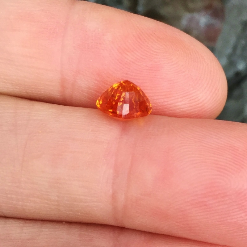 Fanta Orange Best Mandarin Spessartite Garnet 3.20ct GL Litnon.com