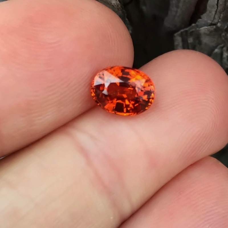 Classic Color Natural Spessartite Garnet Nigeria 2.17 ct  Litnon.com