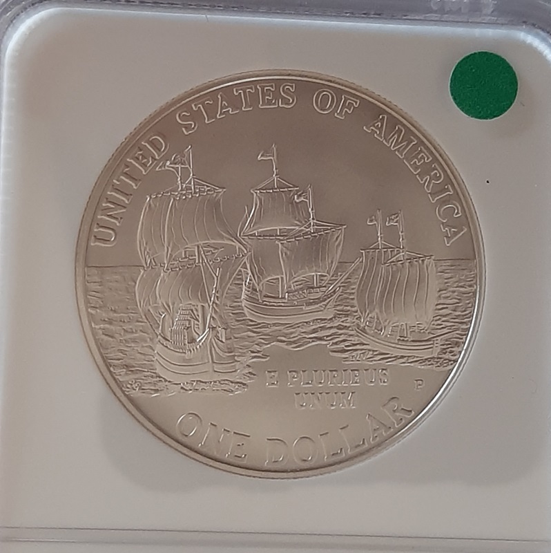 2007 P JAMESTOWN Silver Dollar MS 70  Litnon.com