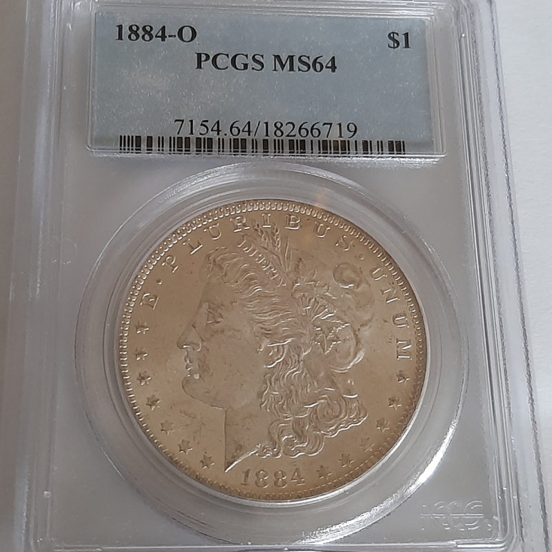 1884 O 1 PCGS Morgan Dollar MS64 Litnon.com