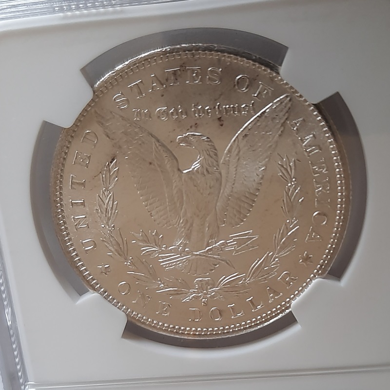 1881 S $1 Morgan Dollar MS 64 Litnon.com