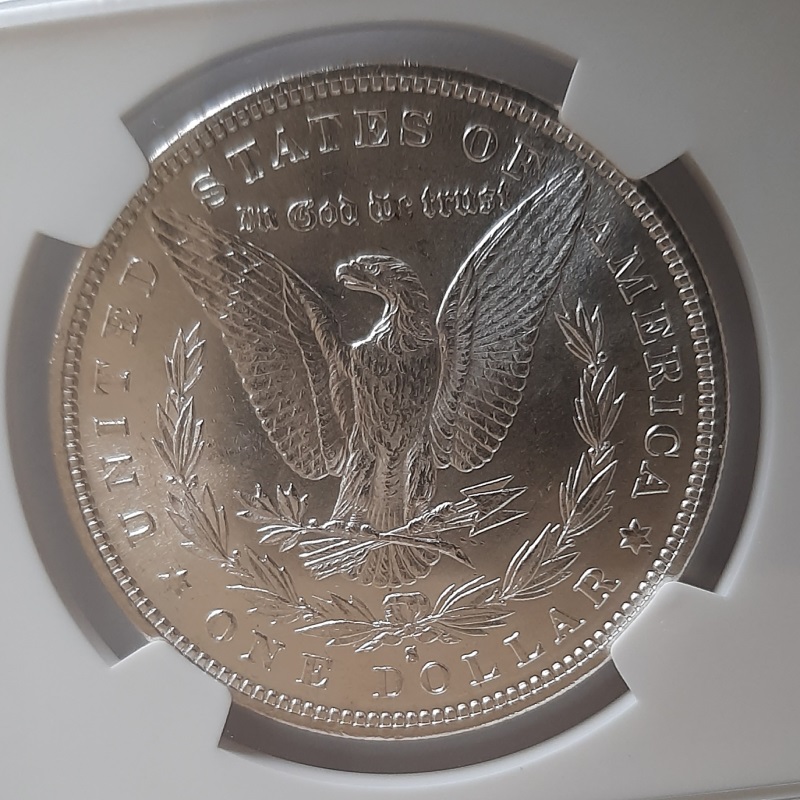 1882 S S$1 Morgan Dollar MS 64 Litnon.com