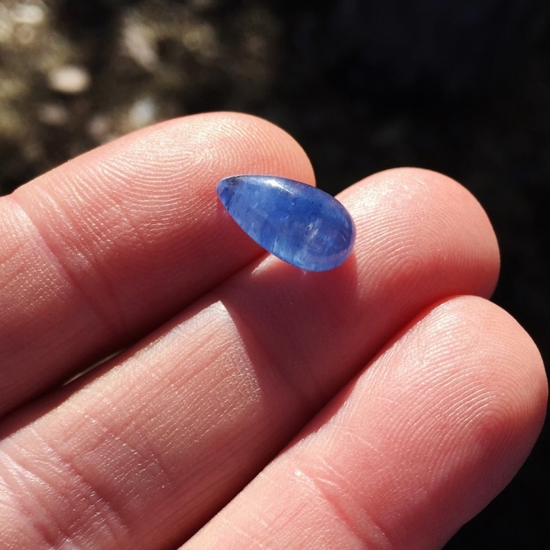 Blue Natural Ceylon Sapphire Cabochon 5.86 ct  Litnon.com