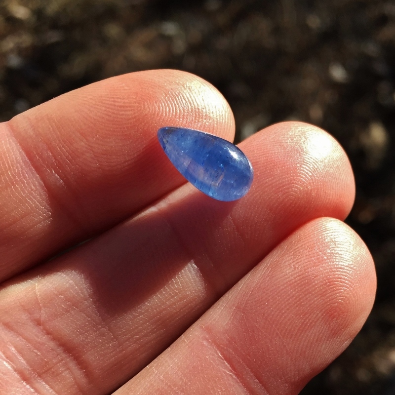 Blue Natural Ceylon Sapphire Cabochon 5.86 ct  Litnon.com