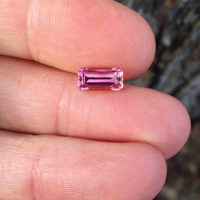 Baby Pink Natural Tourmaline Afghanistan 1.99 ct GL Litnon.com