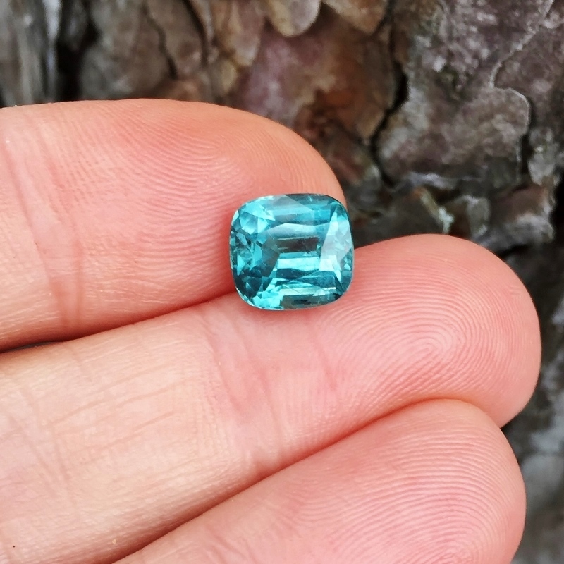  Natural Indicolite Tourmaline Afghanistan 4.42 ct GL Litnon.com