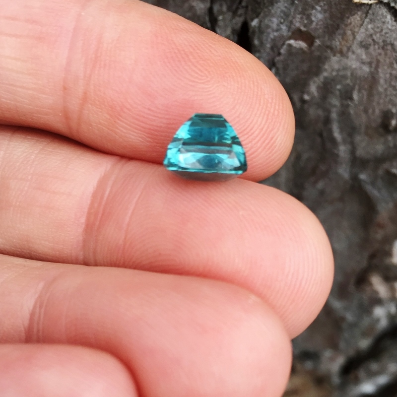 Natural Indicolite Tourmaline Afghanistan 4.42 ct GL Litnon.com