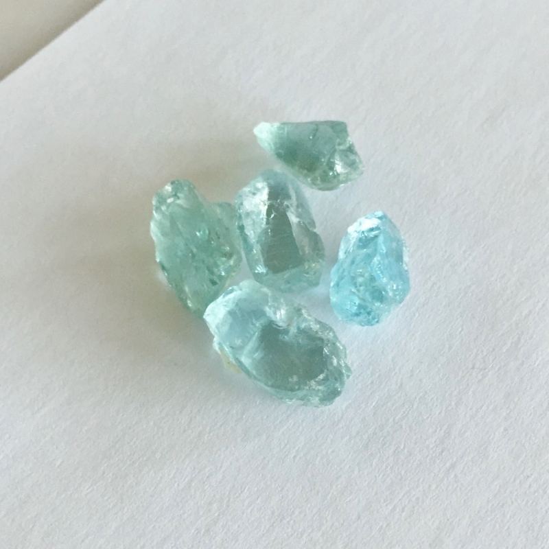 Nice Color Aquamarine Facet Rough Nigeria 39.66 ct  Litnon.com