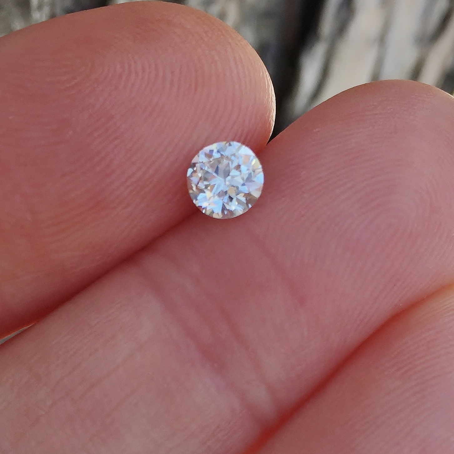 Antique Euro Cut Diamond VS1 - I Color 0.54 ct  Litnon.com