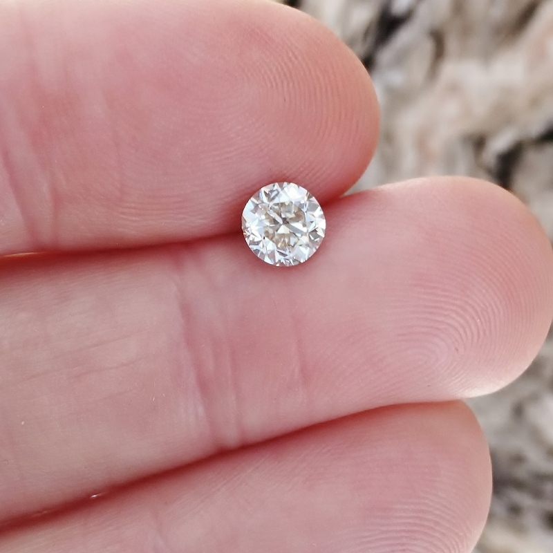 Antique Euro Cut Diamond VS1 - I Color 0.54 ct  Litnon.com