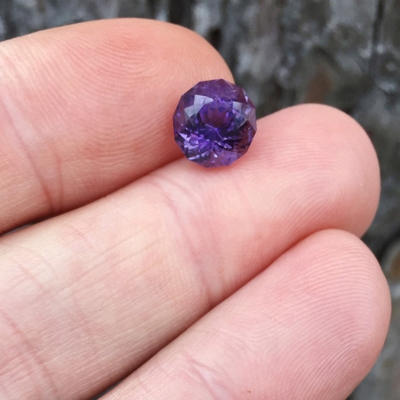 Top Cutting Collectors Rare Purple Scapolite Tanzania  Litnon.com