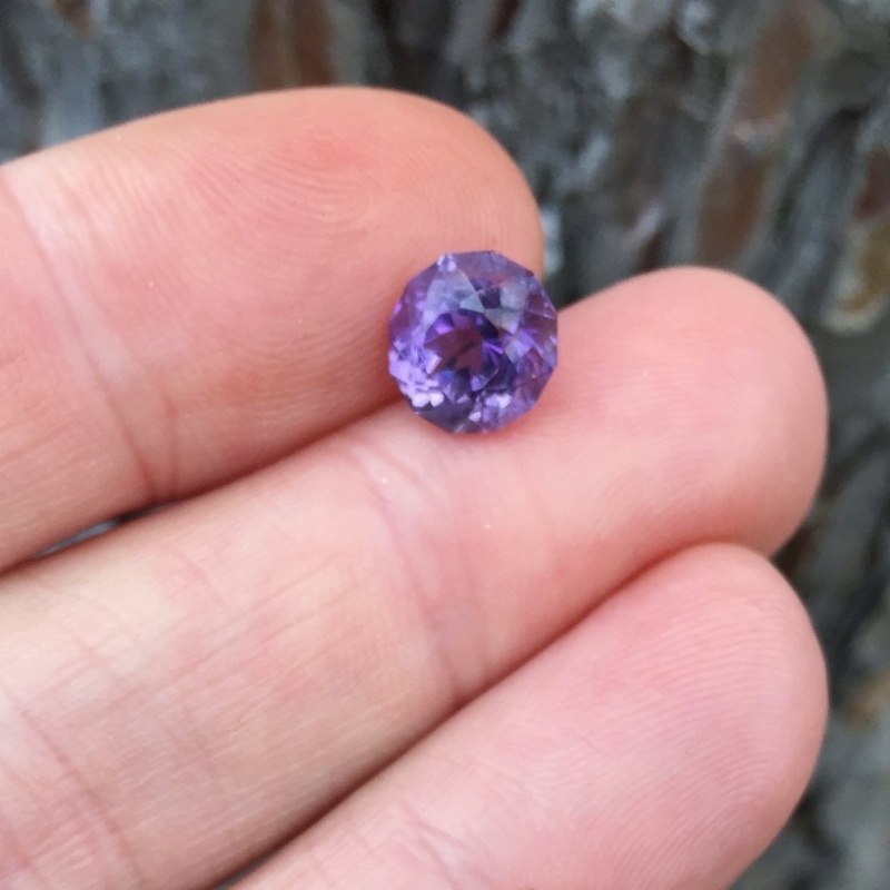 Top Cutting Collectors Rare Purple Scapolite Tanzania  Litnon.com