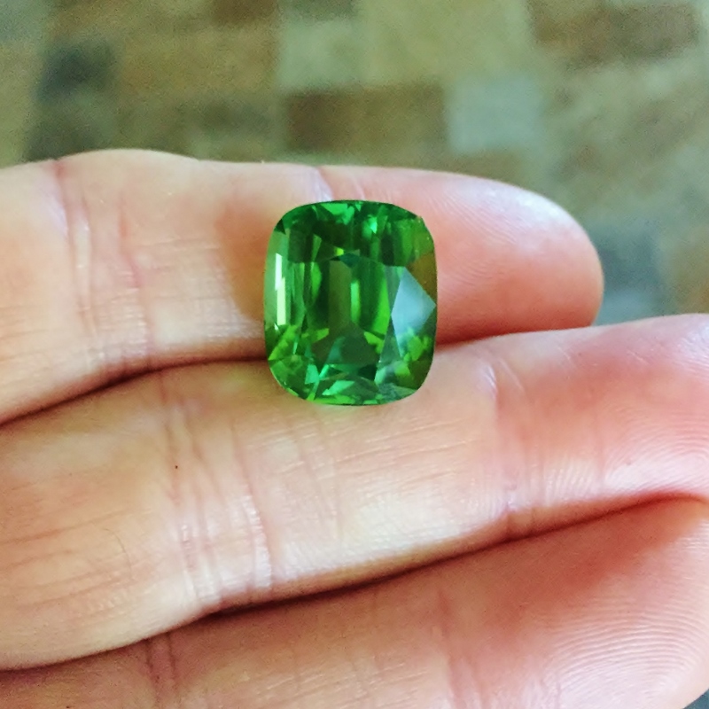 Color Big Green Natural Tourmaline Mozambique 21.50 ct  Litnon.com