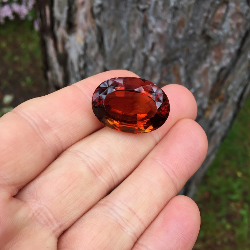 Huge Old Stock Natural Madeira Citrine Brazil 34.97 ct  Litnon.com