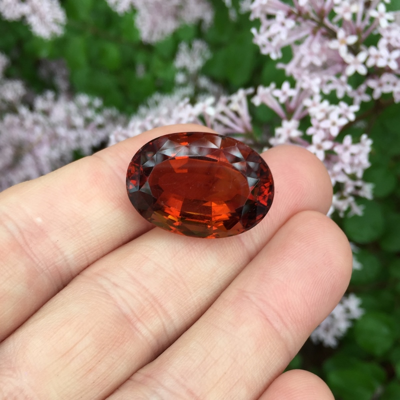 Huge Old Stock Natural Madeira Citrine Brazil 34.97 ct  Litnon.com