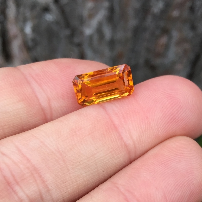  Old Stock Well Cut Rio Grande Citrine Gem Brazil 5.22 ct  Litnon.com
