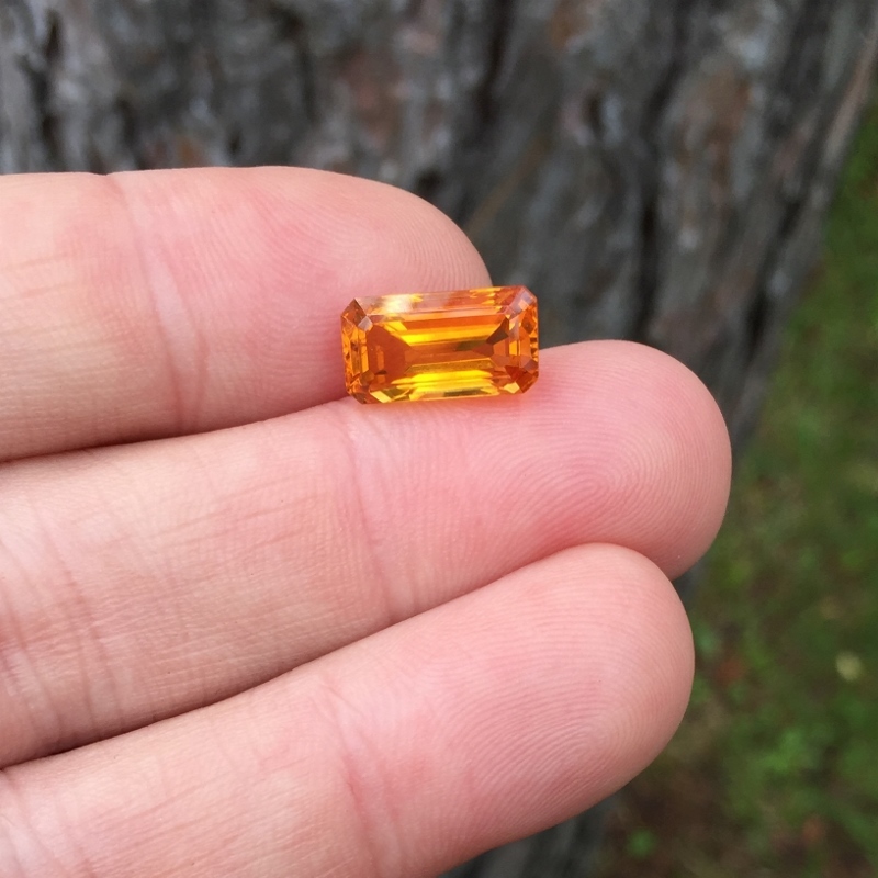  Old Stock Well Cut Rio Grande Citrine Gem Brazil 5.22 ct  Litnon.com