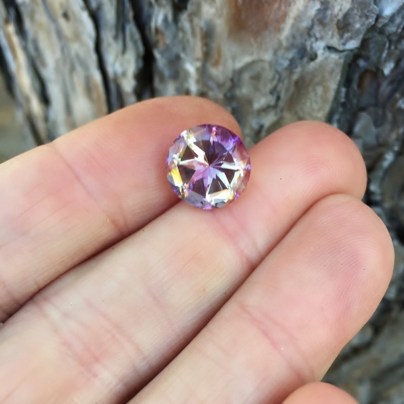 Special Cutting Natural Bi-color Ametrine 5.86 ct  Litnon.com