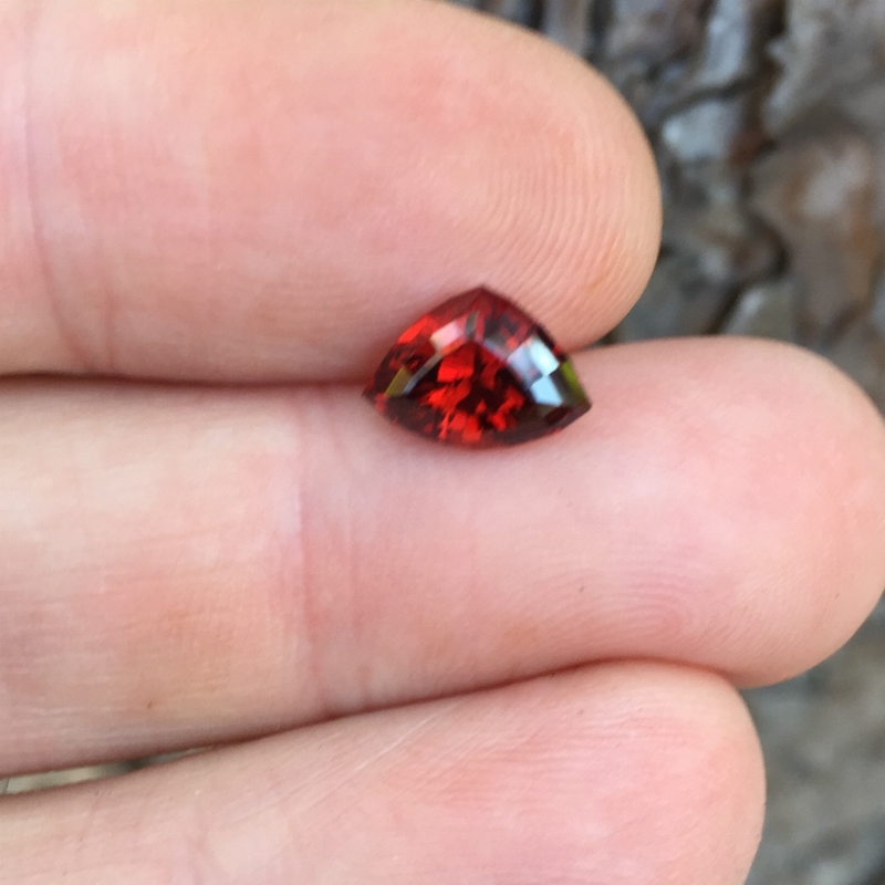 Red Orange Natural Spessartite Garnet Nigeria 2.97ct  Litnon.com