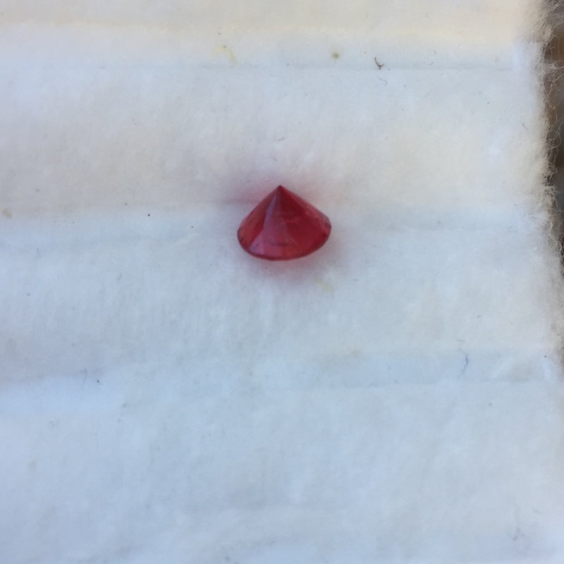 Red Natural Spinel Morogoro Tanzania 1.15 carats Litnon.com