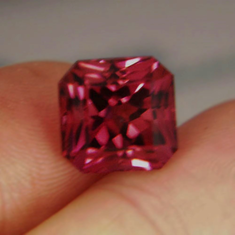 Color Big and Natural Rubellite Tourmaline Nigeria 10.60 ct GL Litnon.com