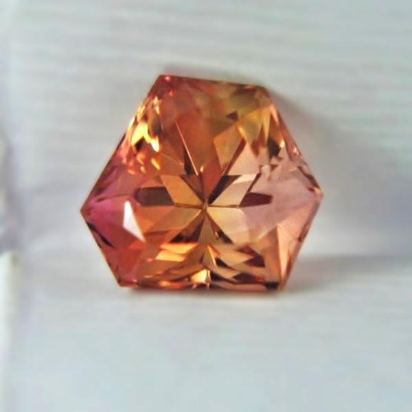 Collectors Parti -Color Tourmaline Nigeria 3.96 ct  Litnon.com