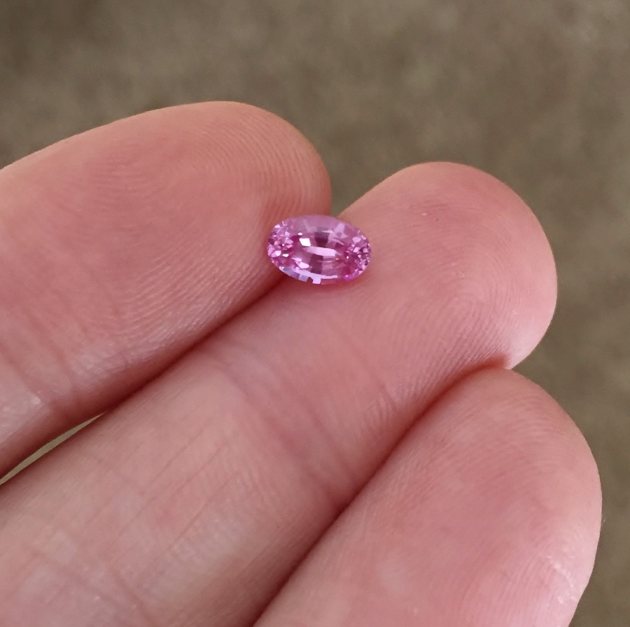 Natural Fine Pink Sapphire Sri Lanka 1.10 ct. Litnon.com