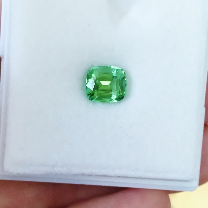  Open Color and Cut Green Tourmaline Afghanistan 2.99 ct  Litnon.com
