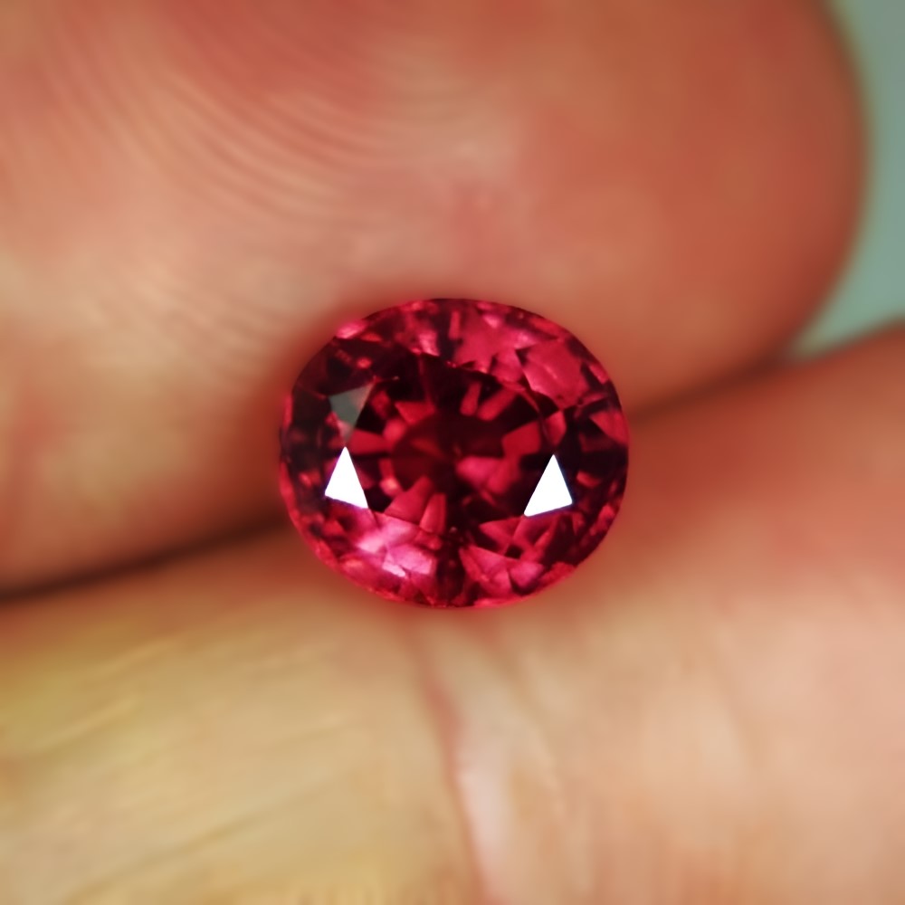  Special Color Bright Pink Red South East Asia Spinel 2.51 ct GL Litnon.com