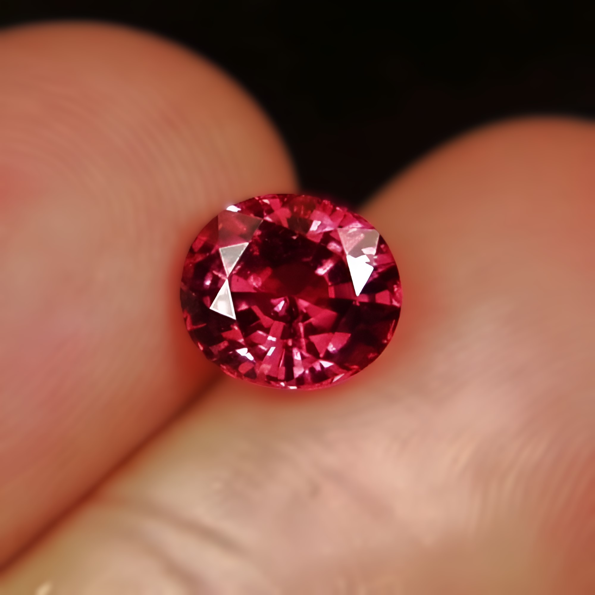  Special Color Bright Pink Red South East Asia Spinel 2.51 ct GL Litnon.com