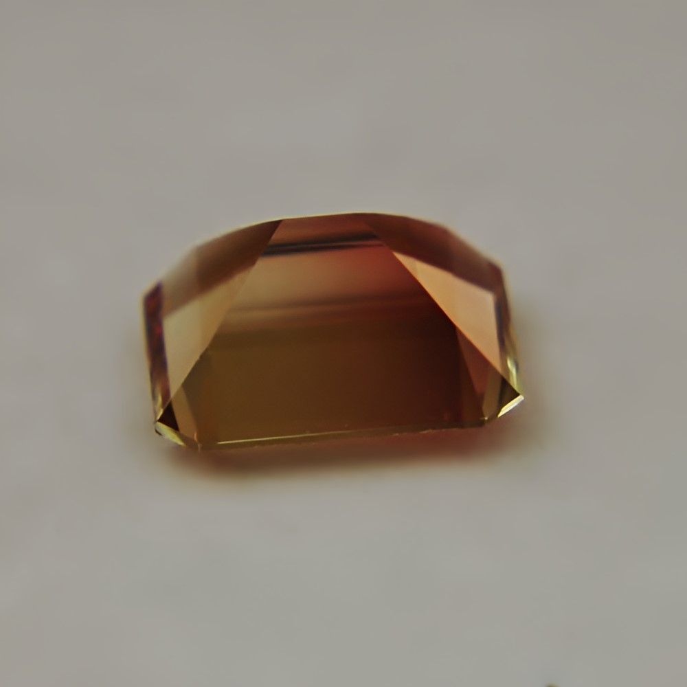 USA Cut American Gemstone Bi-Color Oregon Sunstone 3.90 ct GL Litnon.com