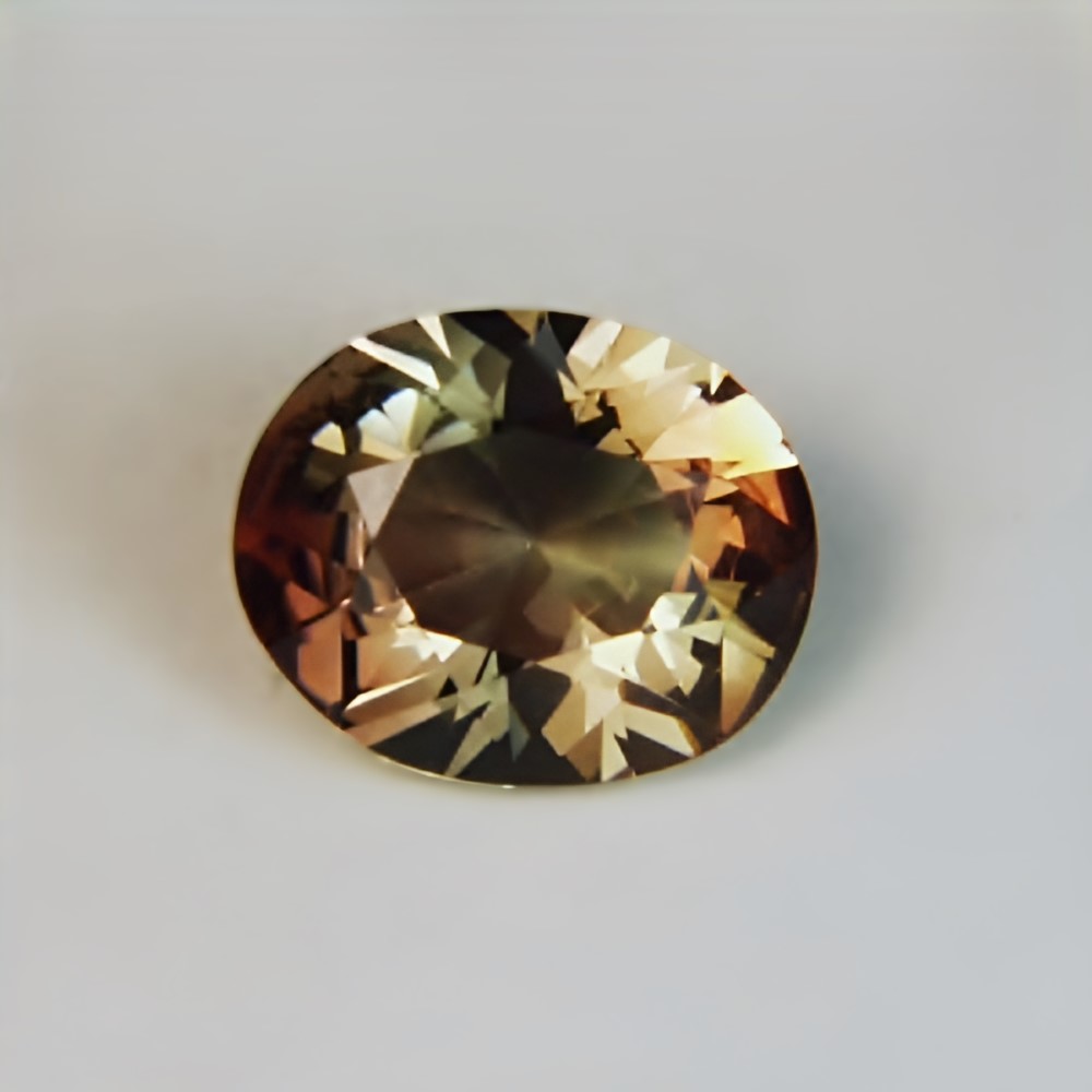 USA Cut American Gemstone Bi-Color Oregon Sunstone 3.23 ct  Litnon.com