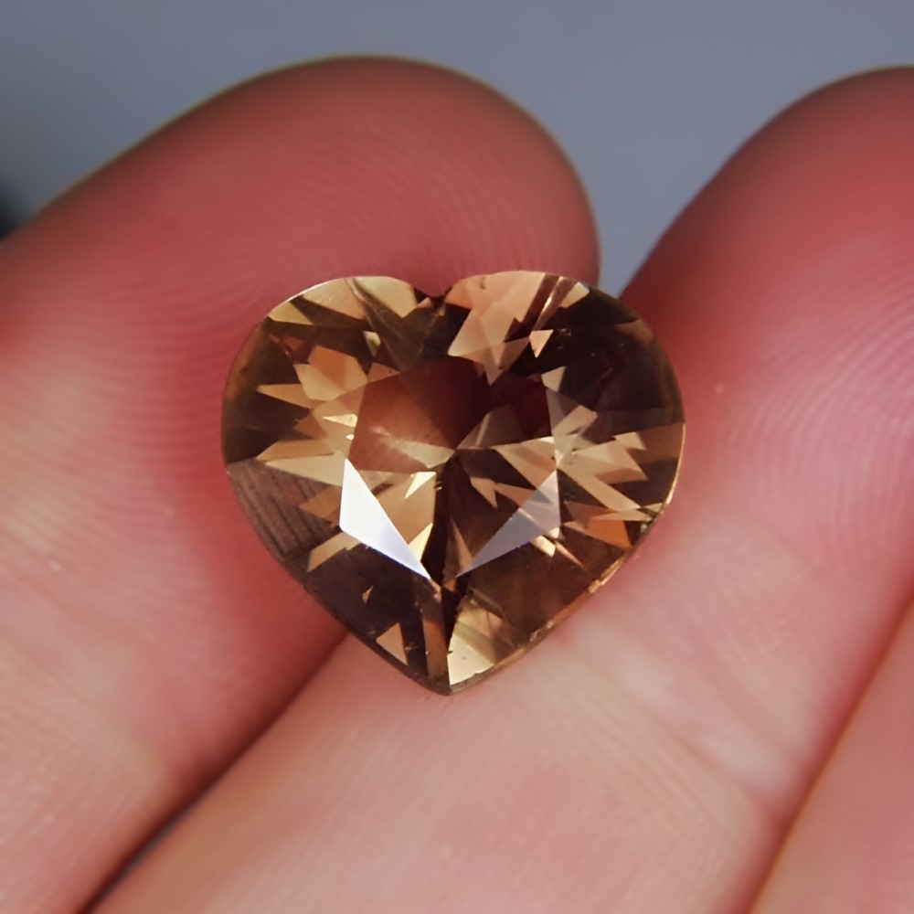 USA Cut American Gemstone Bi-Color Oregon Sunstone 9.84 ct  Litnon.com