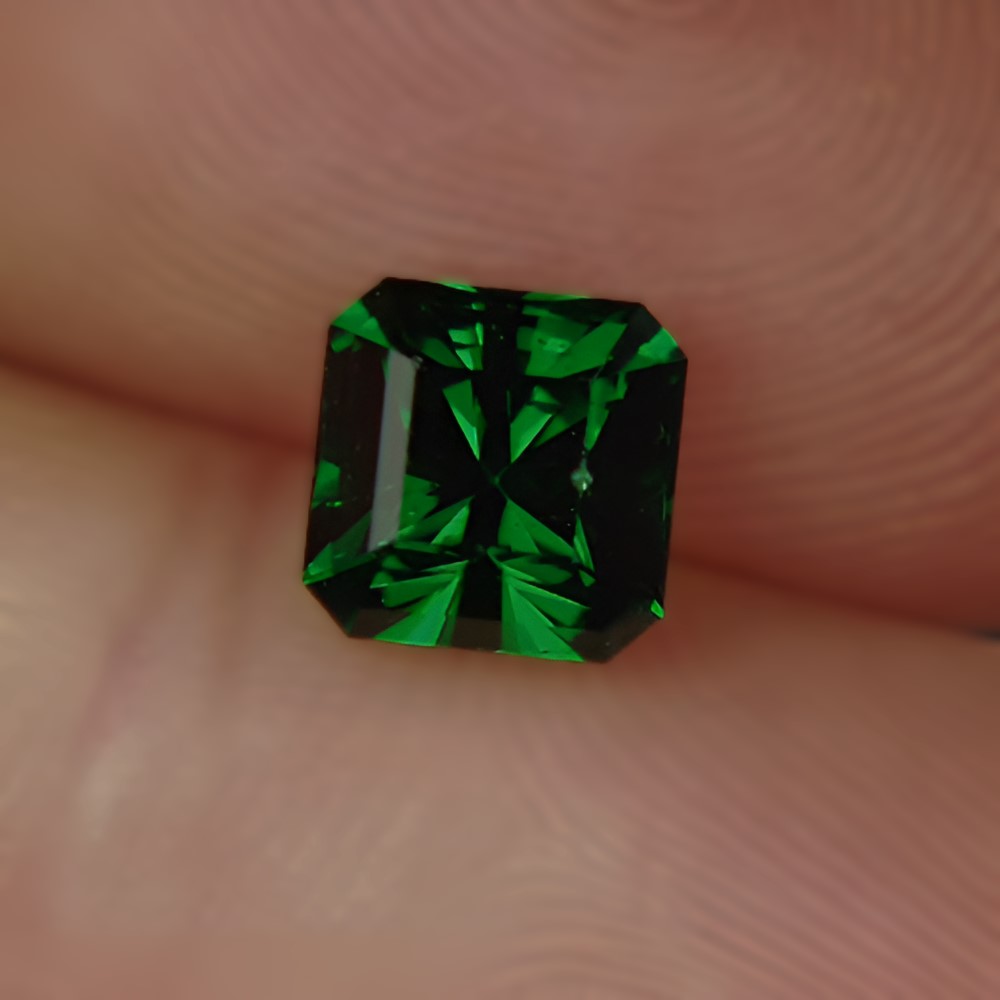 Intense Chrome Green Tsavorite Garnet Kenya 1.99 carats GL Litnon.com