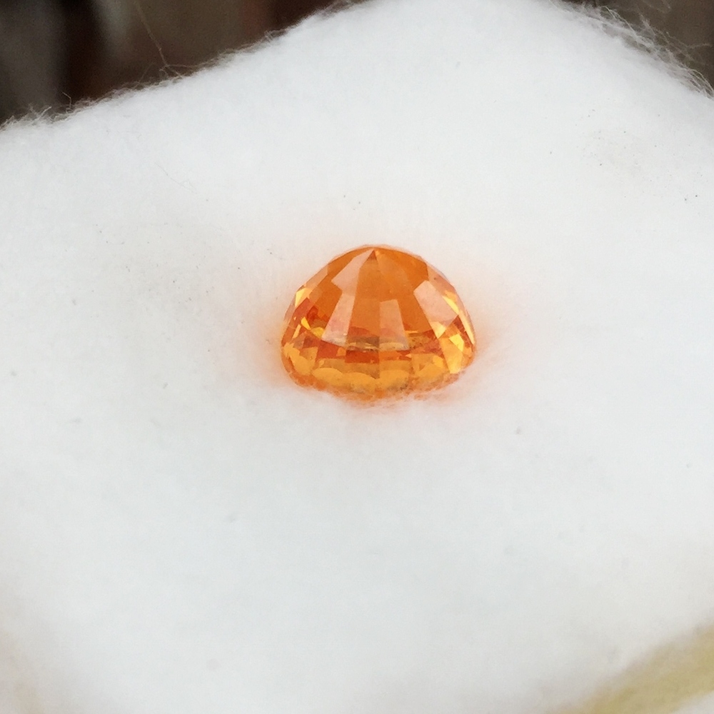 Fanta Color and Fire Mandarin Spessartite Garnet 3.01 ct  Litnon.com