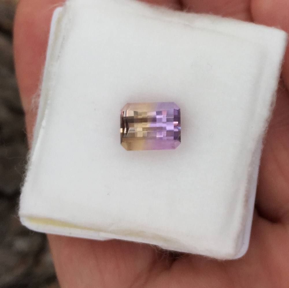 USA Cut Natural Ametrine Bolivia 3.57 Carats  Litnon.com
